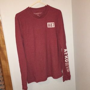 Aéropostale Red Long Sleeve 87